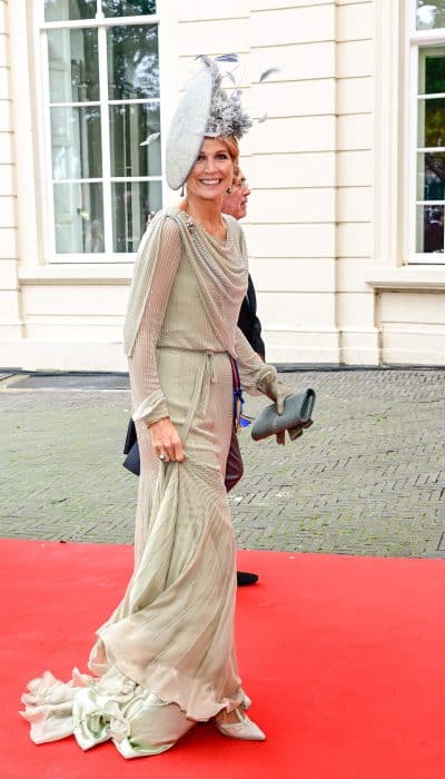 Groene paillettenjurk met draperie