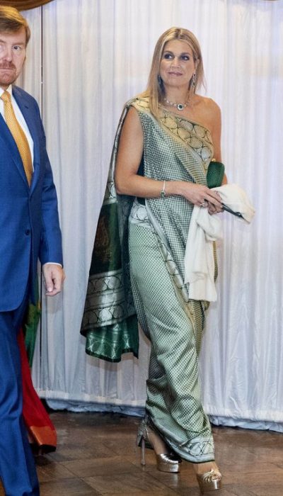 Sari in Máxima’s lievelingskleur