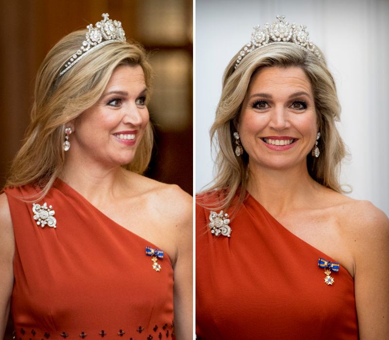 kubus Storen ballon Hot or not: een diadeem icm een los kapsel - Modekoningin Máxima