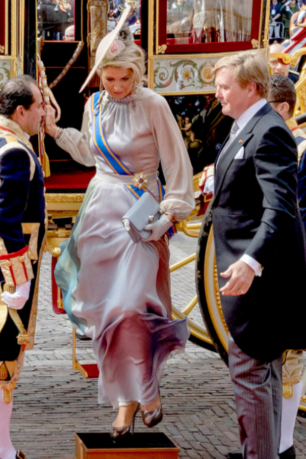 Uitrusting De lucht Sloppenwijk Prinsjesdag 2018 - kleding koningin Máxima - Modekoningin Máxima