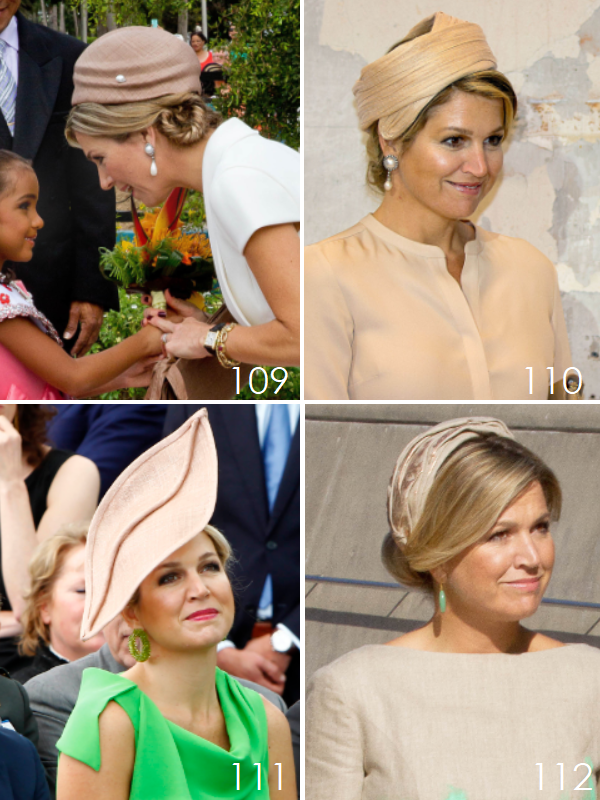 Ventileren Buitengewoon Verdienen Máxima's hoeden: poederkleurig - deel 1 - Modekoningin Máxima