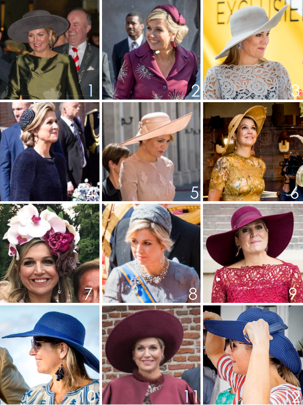Deze hoeden koningin Máxima in - Modekoningin