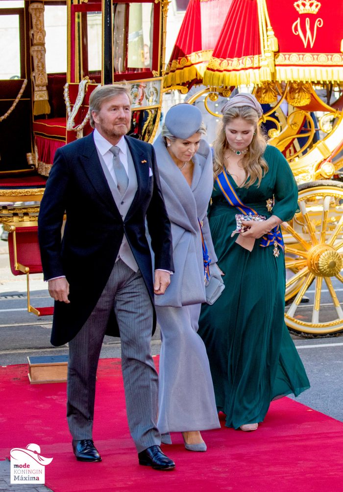 Prinsjesdag 2022: dit dragen Máxima en Amalia - Modekoningin