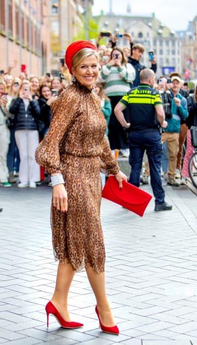 Jurk met luipaardenprint