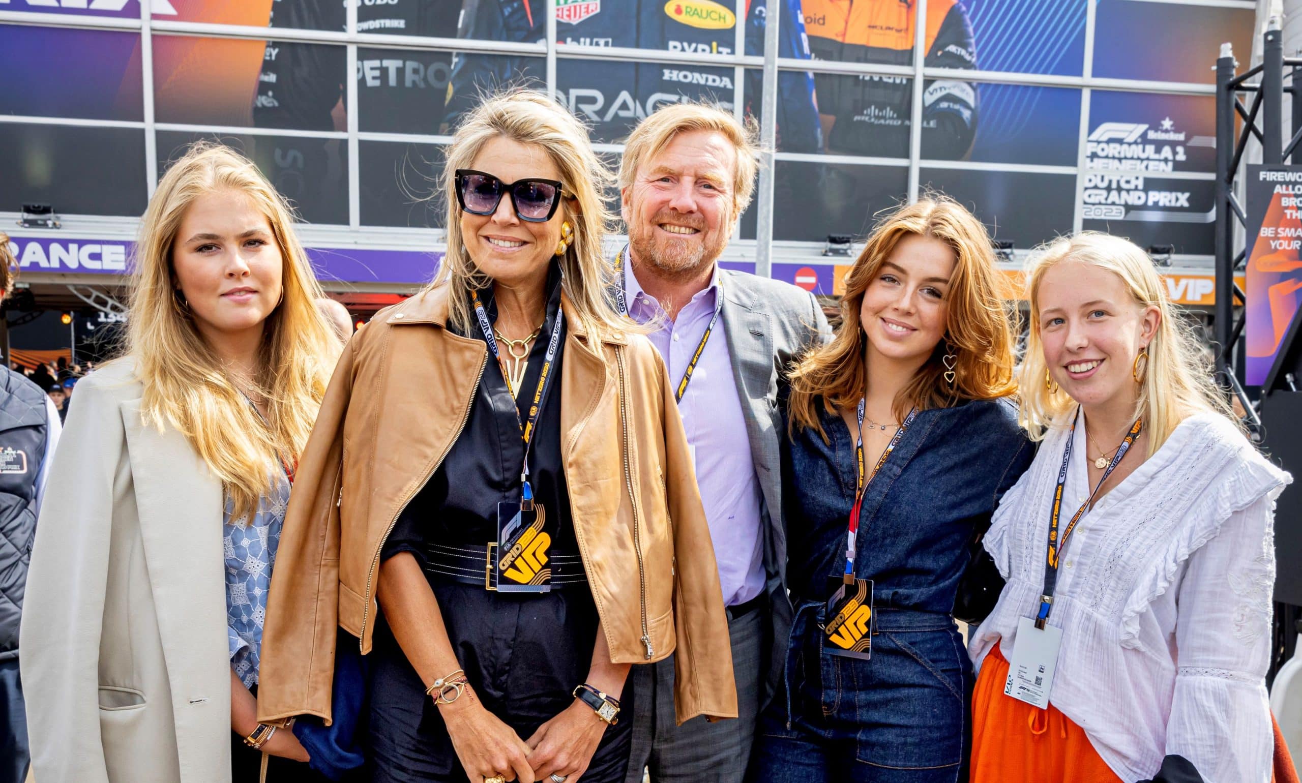 Koninklijk gezin bij Dutch Grand Prix - Modekoningin Máxima