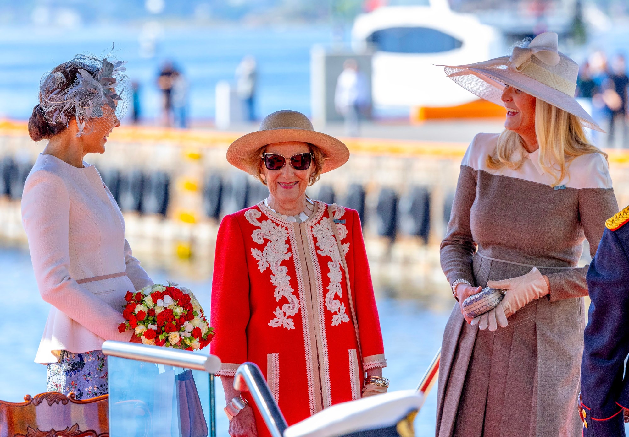 Frederik and Marie celebrate their twentieth wedding anniversary at the beginning of their official visit to Norway