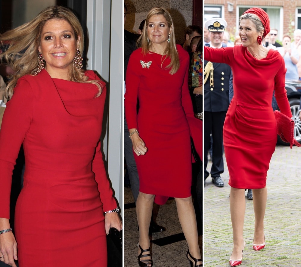 Update Maxima s jurk is niet nieuw maar vermaakt Modekoningin Maxima