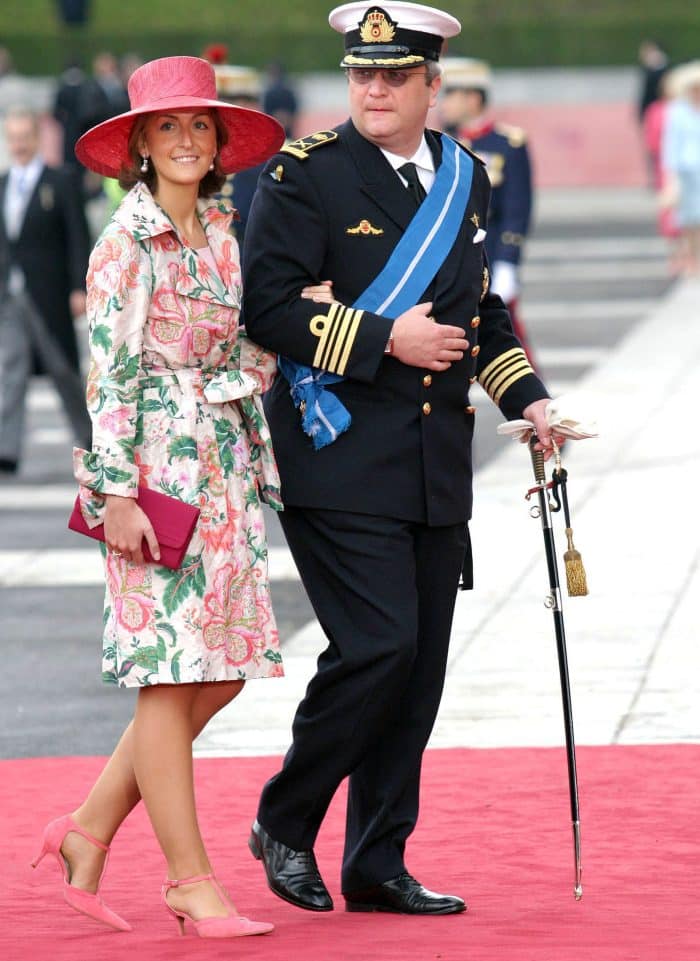 Laurent Claire wedding Felipe Letizia