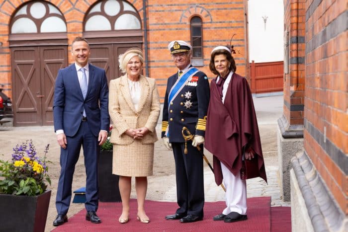 Silvia staatsbezoek IJsland Zweden