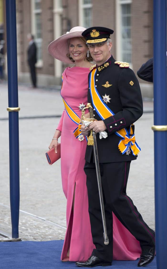 Koningin Mathilde split