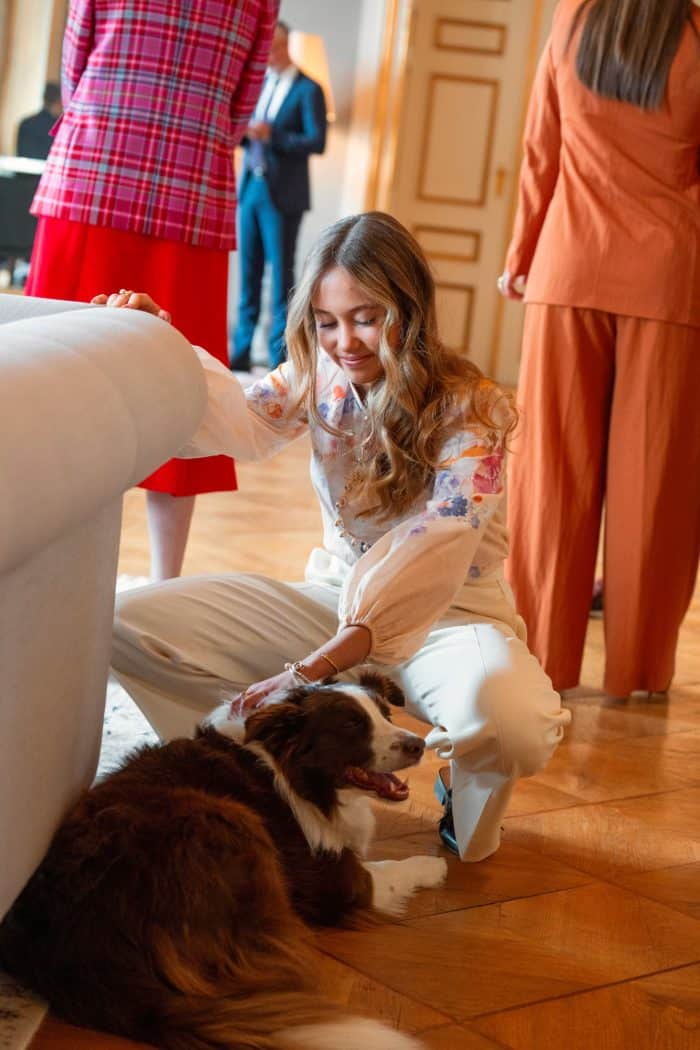 Prinses Josephine hond Grace Coco