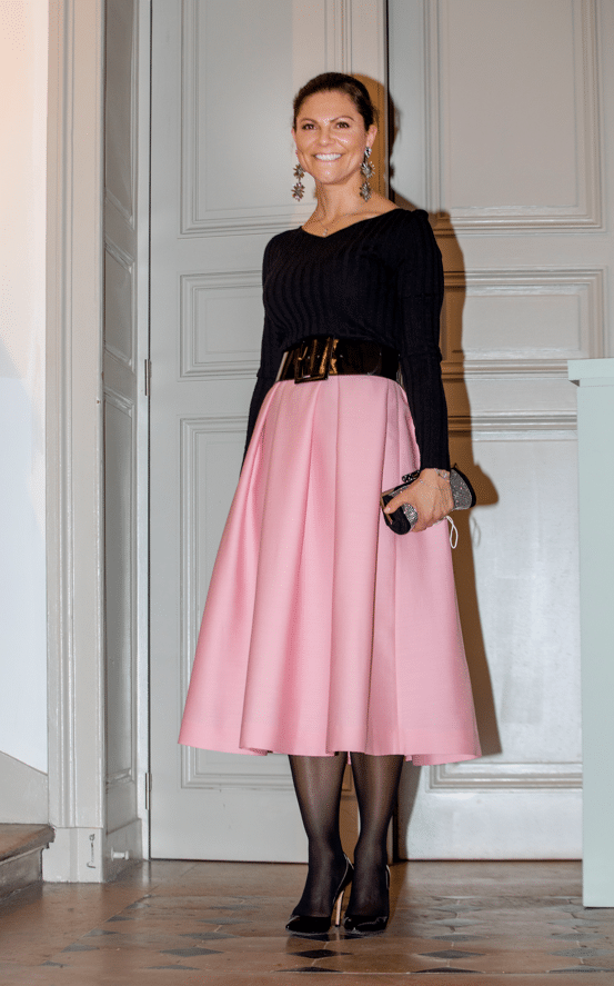 Victoria lichtroze midirok
