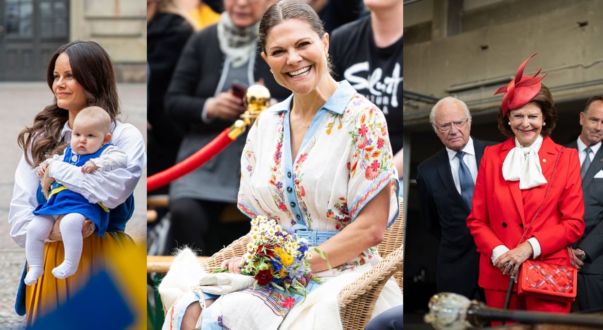 スウェーデンの王室は、国民の祝日を祝うことに輝いています