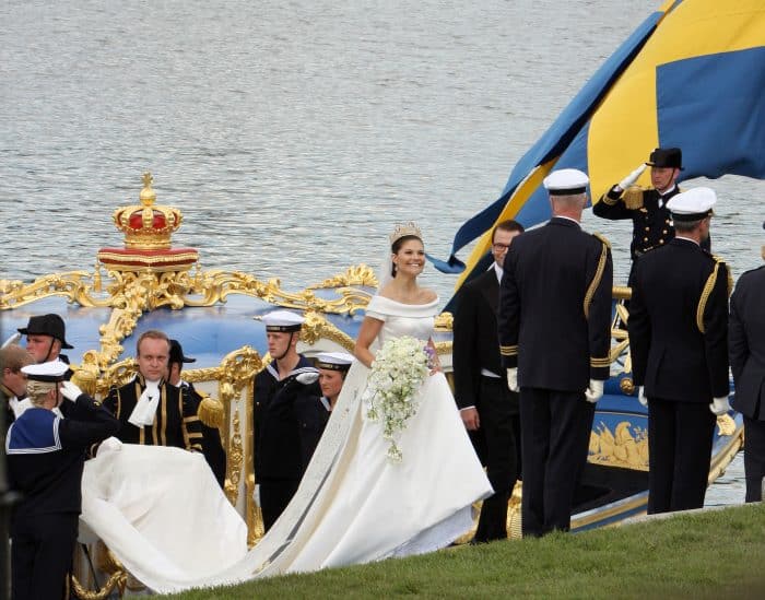 Trouwjurk kroonprinses Victoria