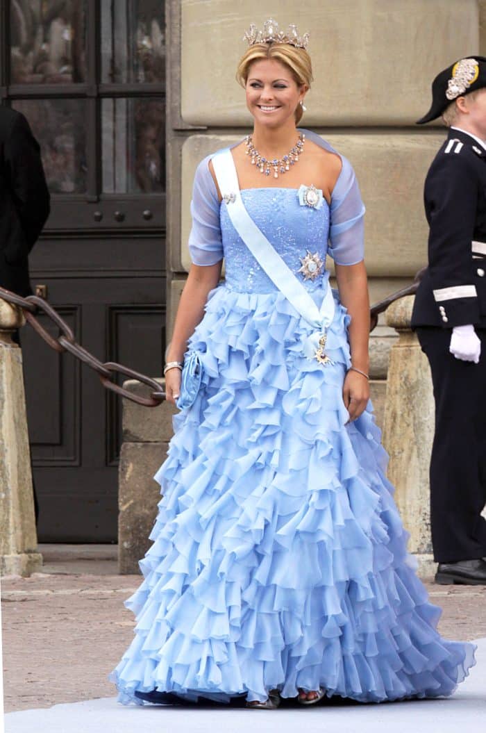 Galajurk prinses Madeleine huwelijk Victoria