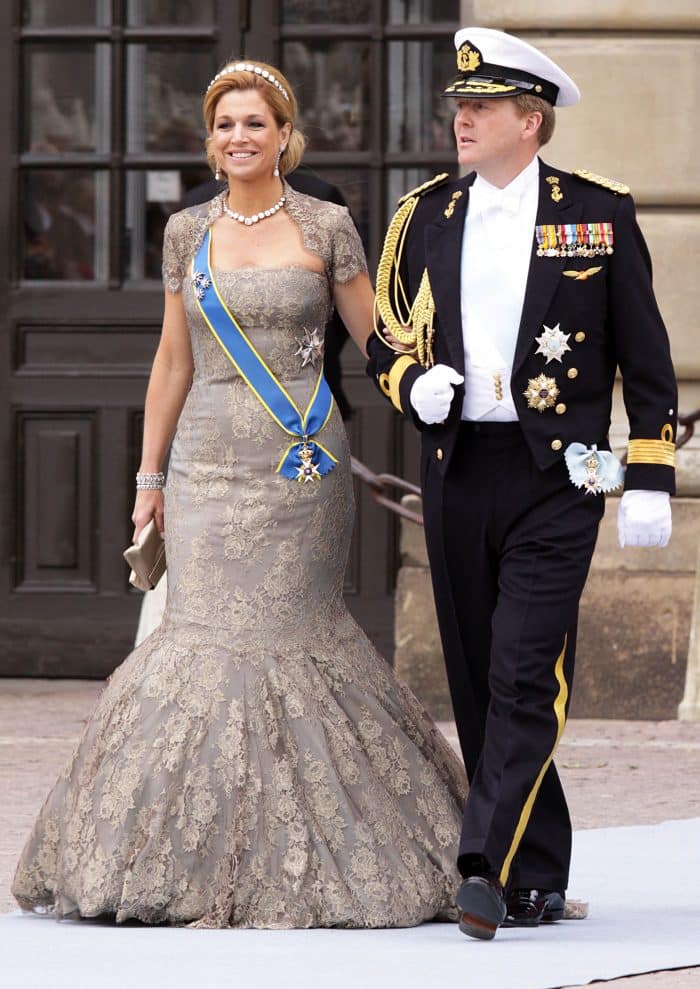 Galajurk Máxima huwelijk kroonprinses Victoria