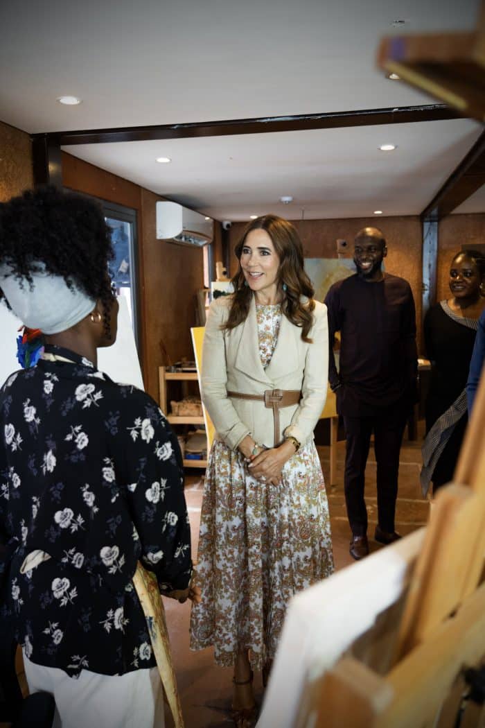Koningin Mary in Nigeria