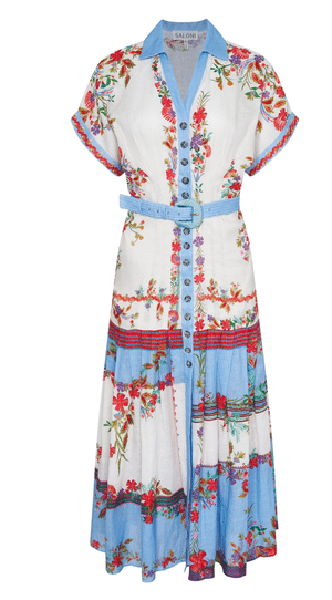 Floral dress Victoria Saloni