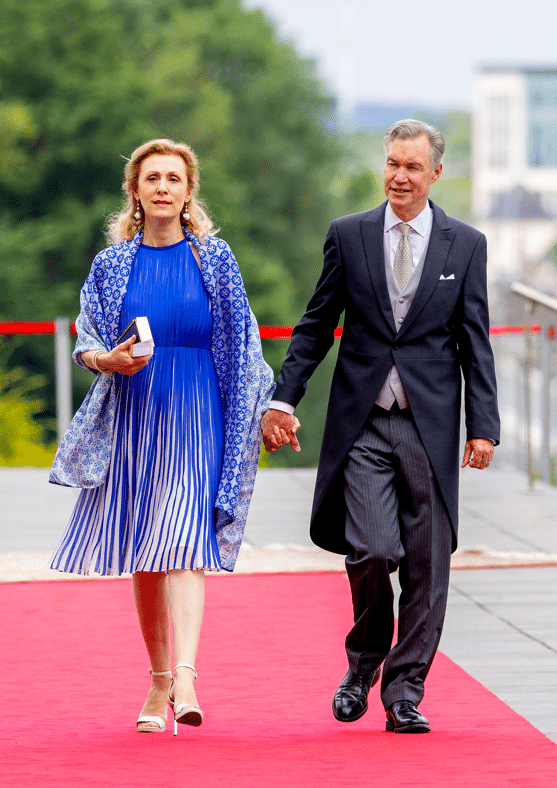 Prinses Sibilla en prins Guillaume op Nationale Feestdag 2025