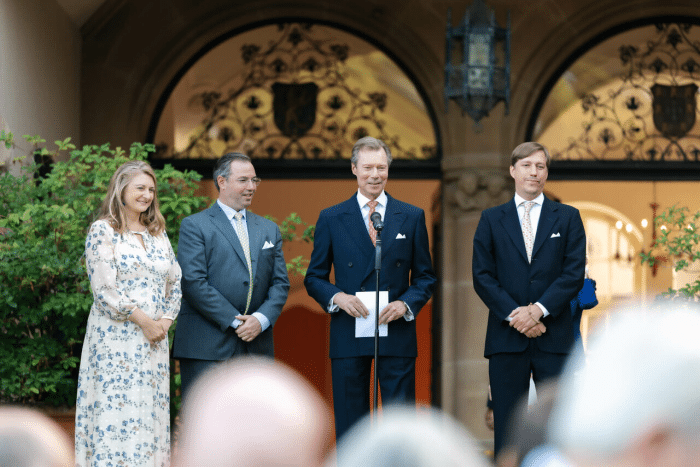 Erfgroothertogin Stéphanie Garden Party Schloss Berg