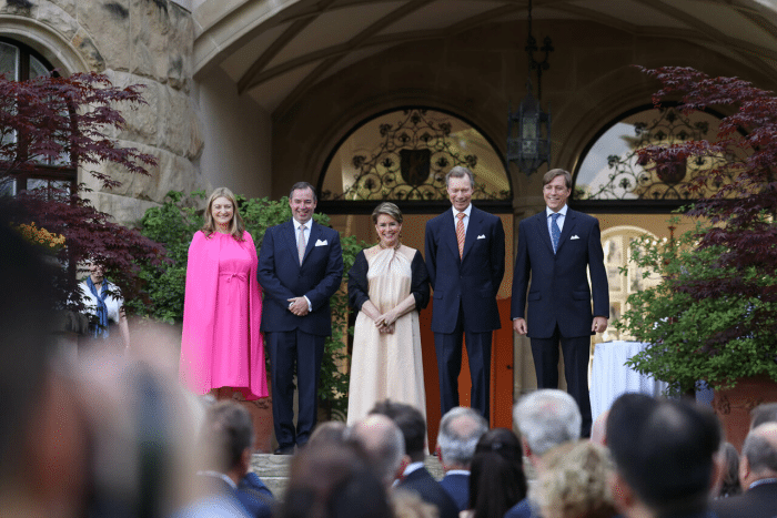 Maria Teresa bij Garden Party