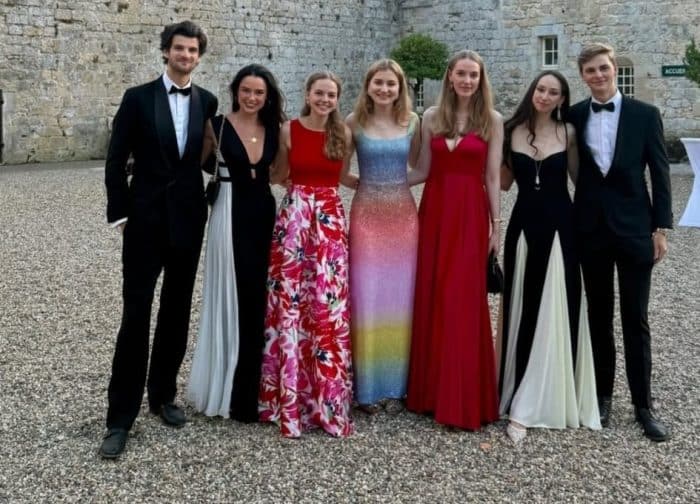 Prinses Elisabeth regenboogjurk