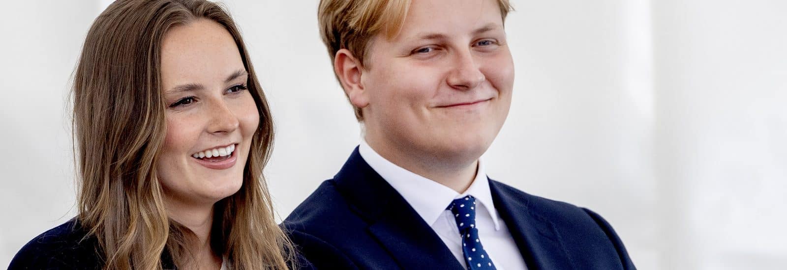 Ingrid Alexandra en Sverre Magnus in Stavanger