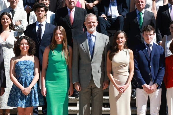 Sofia wore dress Letizia