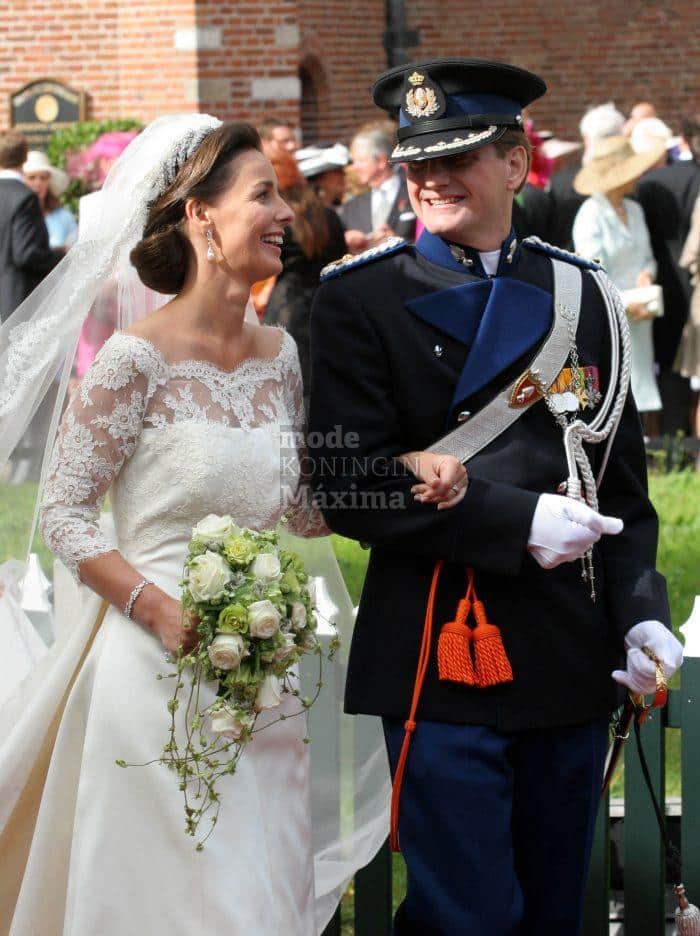Kerkelijk huwelijk prins Pieter-Christiaan en prinses Anita
