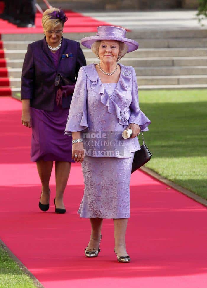 Beatrix huwelijk Guillaume Stéphanie