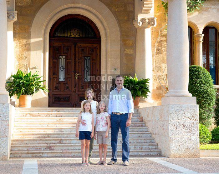 Felipe Letizia Leonor Sofia Marivent