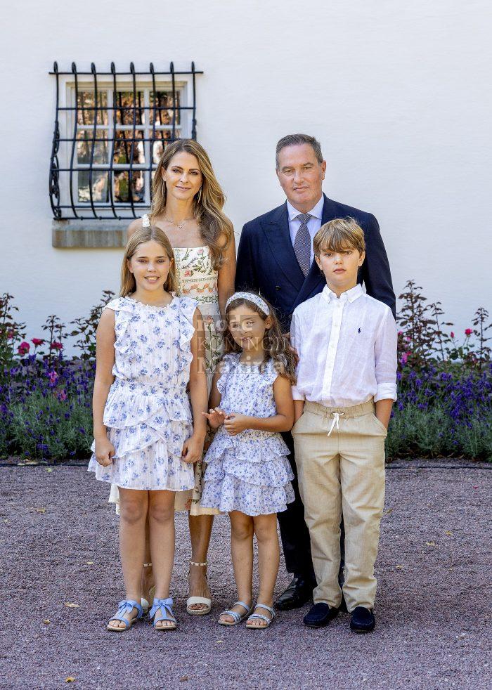 Prinses Madeleine en gezin