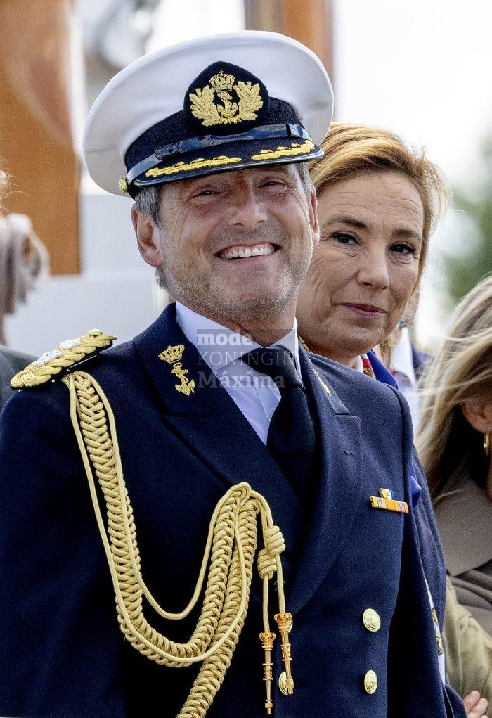 Prins Maurits uniform kapitein luitenant ter zee Sail Amsterdam 2025