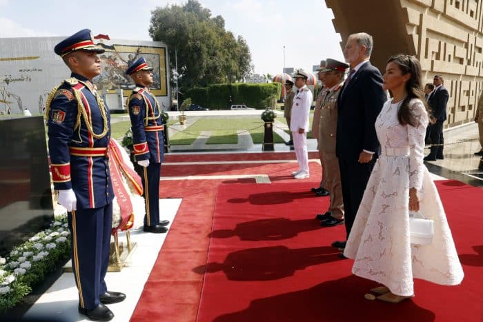 Felipe Letizia staatsbezoek Spanje aan Egypte