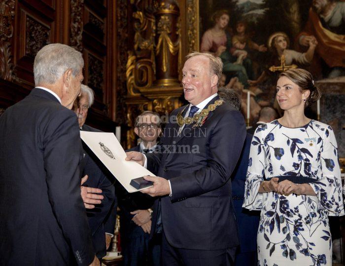 Prins Carlos en prinses Annemarie als hertog en hertogin van Parma