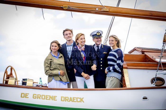 Maurits, Marilène, Anna van Lippe-Biesterfeld van Vollenhoven, Lucas van Lippe-Biesterfeld van Vollenhoven en Felicia van Lippe-Biesterfeld van Vollenhoven