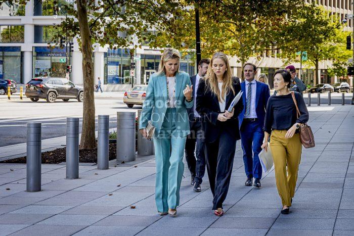 Máxima en Amalia in Washington