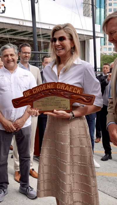 Gestrikt door Máxima