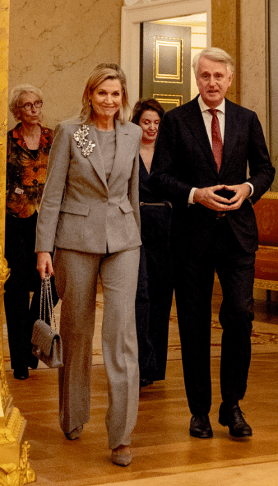 Grijs broekpak van NATAN