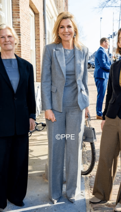 Grijs broekpak van NATAN