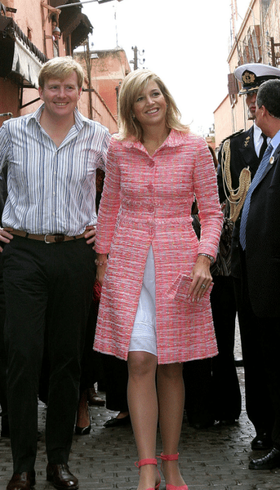 Roze mantel van Natan