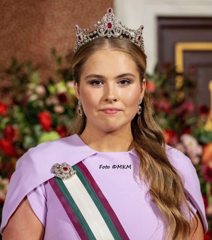 Amalia staatsbanket Oman 2025