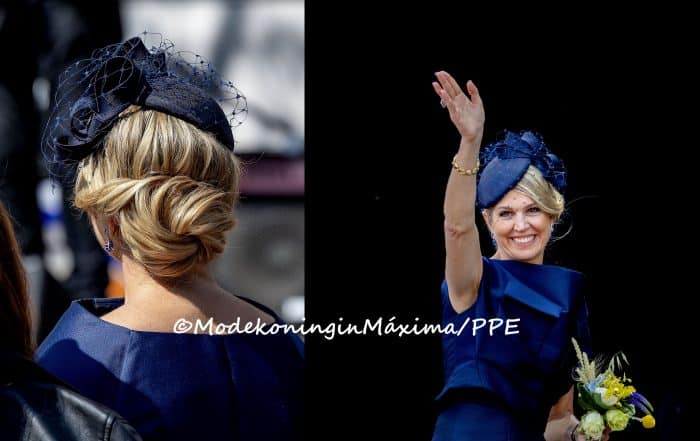 Máxima hoed Philip Treacy koningsdag 2025