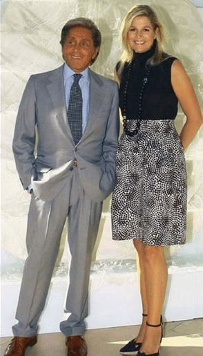 Rok met cirkelvormig dessin