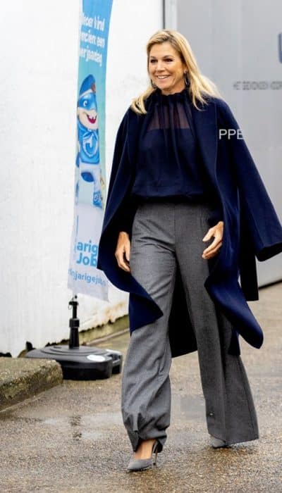 Transparante blouse met aangerimpelde hals