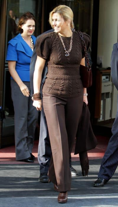 Gebreide trui van Oscar de la Renta