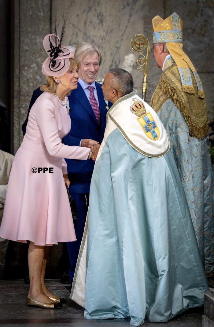 Te Deum on the occasion of the celebration of the King and Queens Golden wedding ADEL ROYALS MONACHY KONIGLICH ROYAUX ROYALTY QUEEN PRINCESS KING