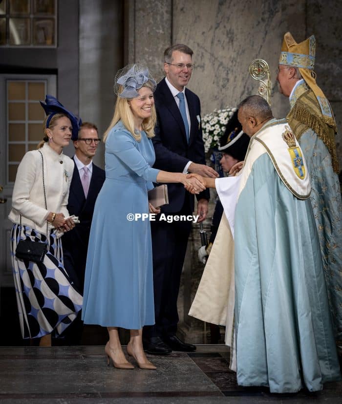 Te Deum on the occasion of the celebration of the King and Queens Golden wedding ADEL ROYALS MONACHY KONIGLICH ROYAUX ROYALTY QUEEN PRINCESS KING