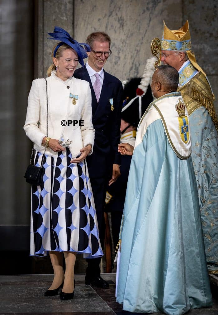Te Deum on the occasion of the celebration of the King and Queens Golden wedding ADEL ROYALS MONACHY KONIGLICH ROYAUX ROYALTY QUEEN PRINCESS KING