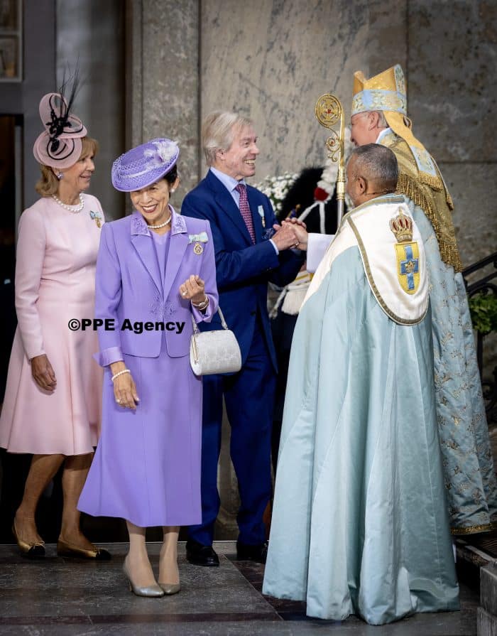 Te Deum on the occasion of the celebration of the King and Queens Golden wedding ADEL ROYALS MONACHY KONIGLICH ROYAUX ROYALTY QUEEN PRINCESS KING